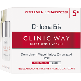 DR IRENA ERIS CLINIC WAY 5° DERMOKREM WYPEŁNIAJĄCY ZMARSZCZKI NA DZIEŃ 50 ML